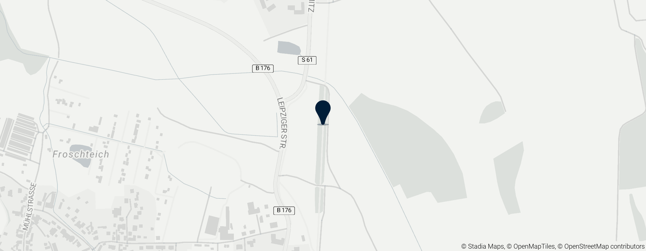 Map of Bahnstrecke Gaschwitz–Meuselwitz