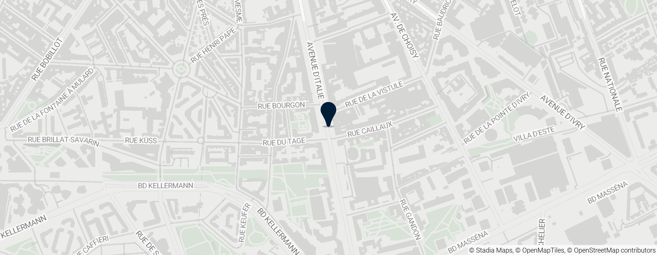 Map of Maison Blanche