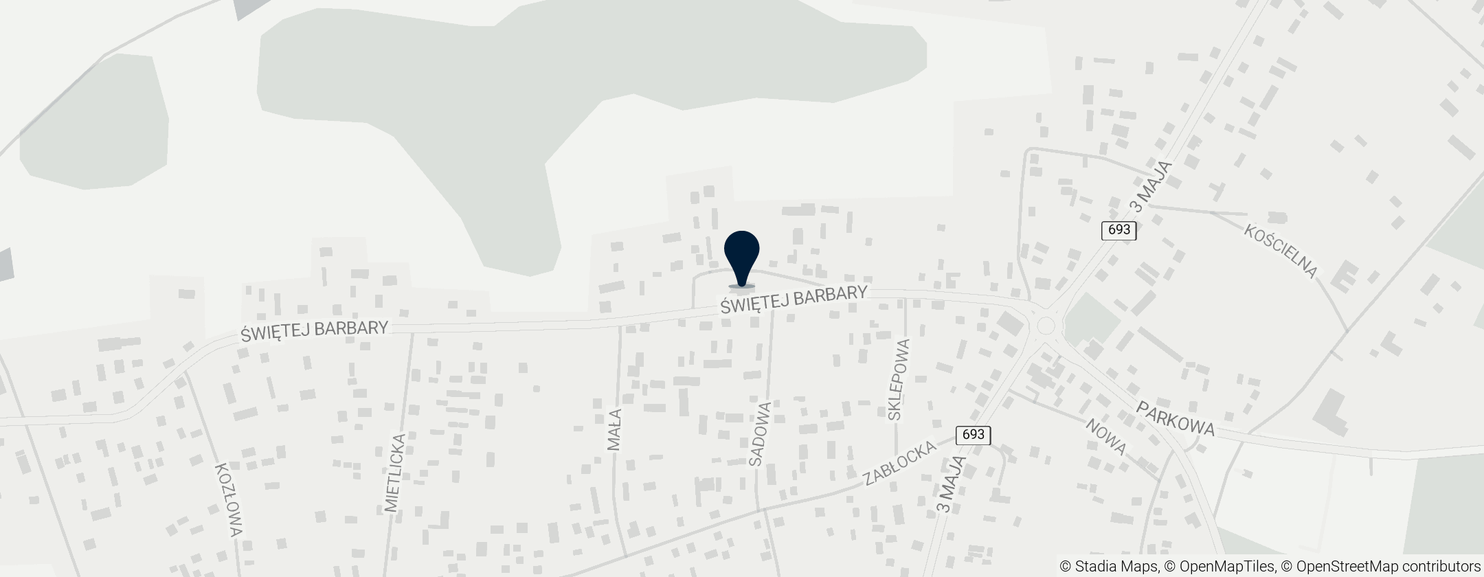 Map of Cerkiew św. Barbary w Milejczycach