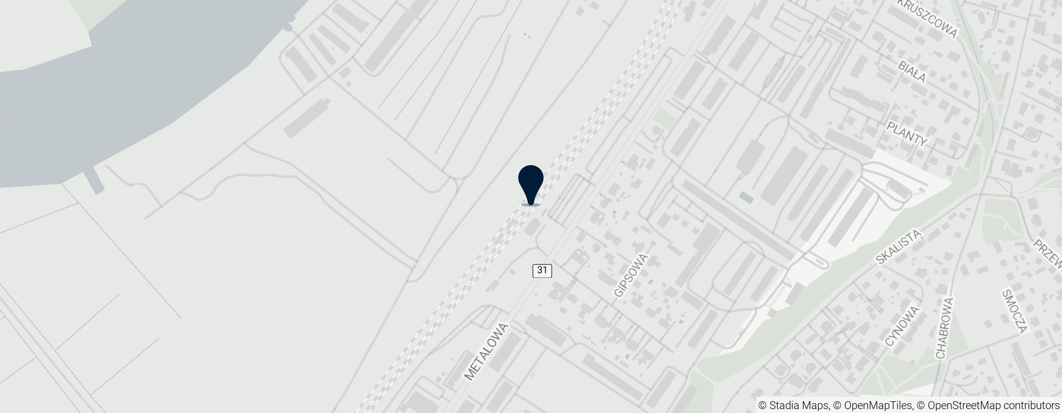 Map of Szczecin Podjuchy