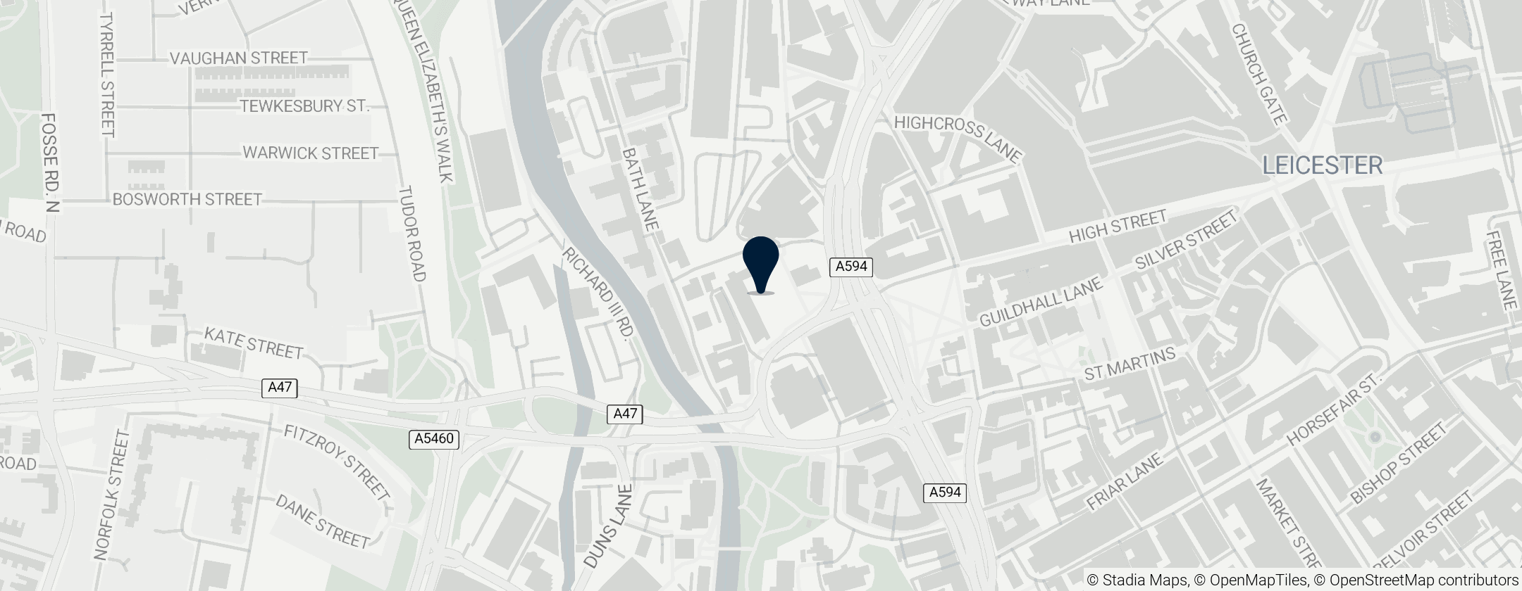 Map of Jewry Wall Museum