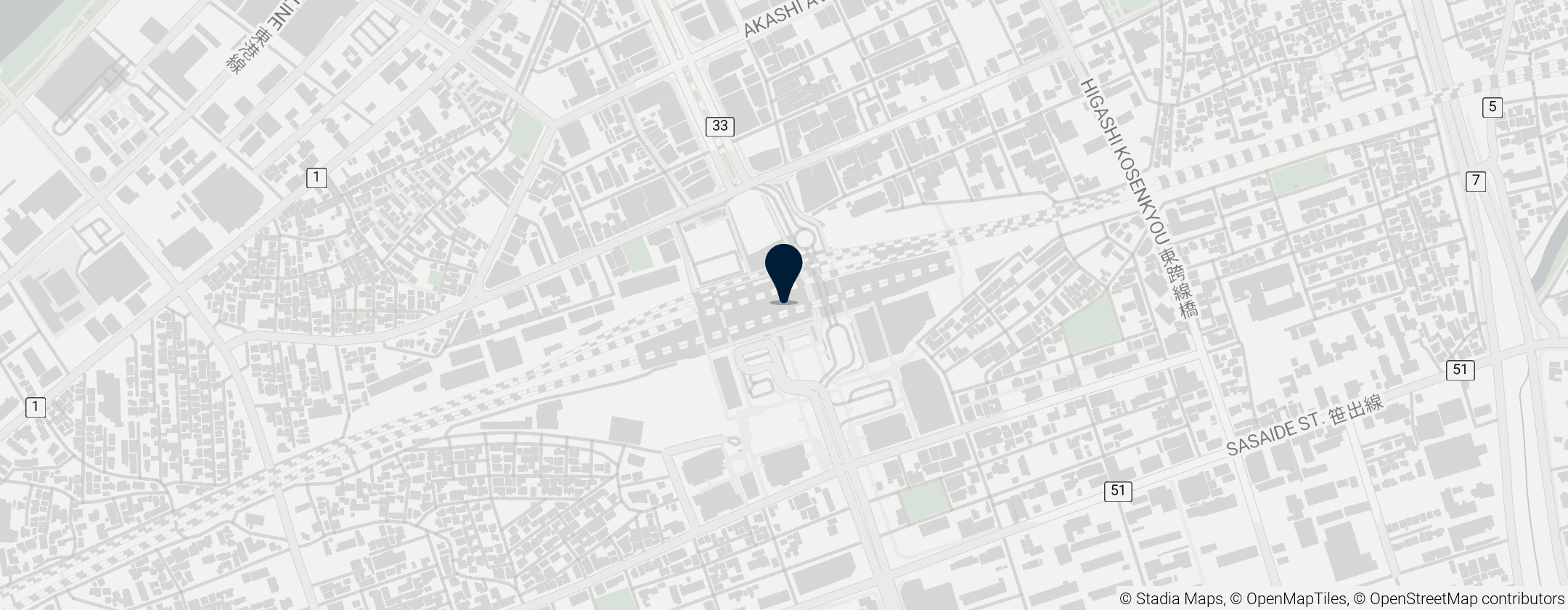 Map of Niigata Station