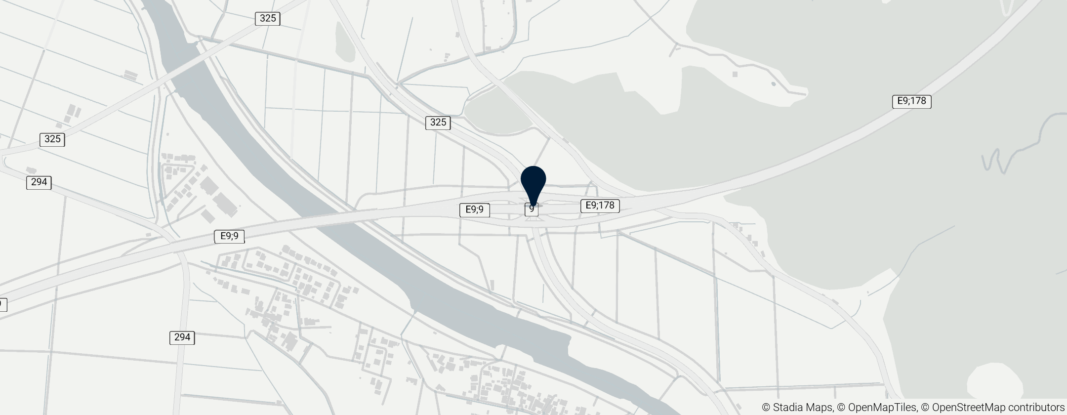 Map of San'in Kinki Expressway