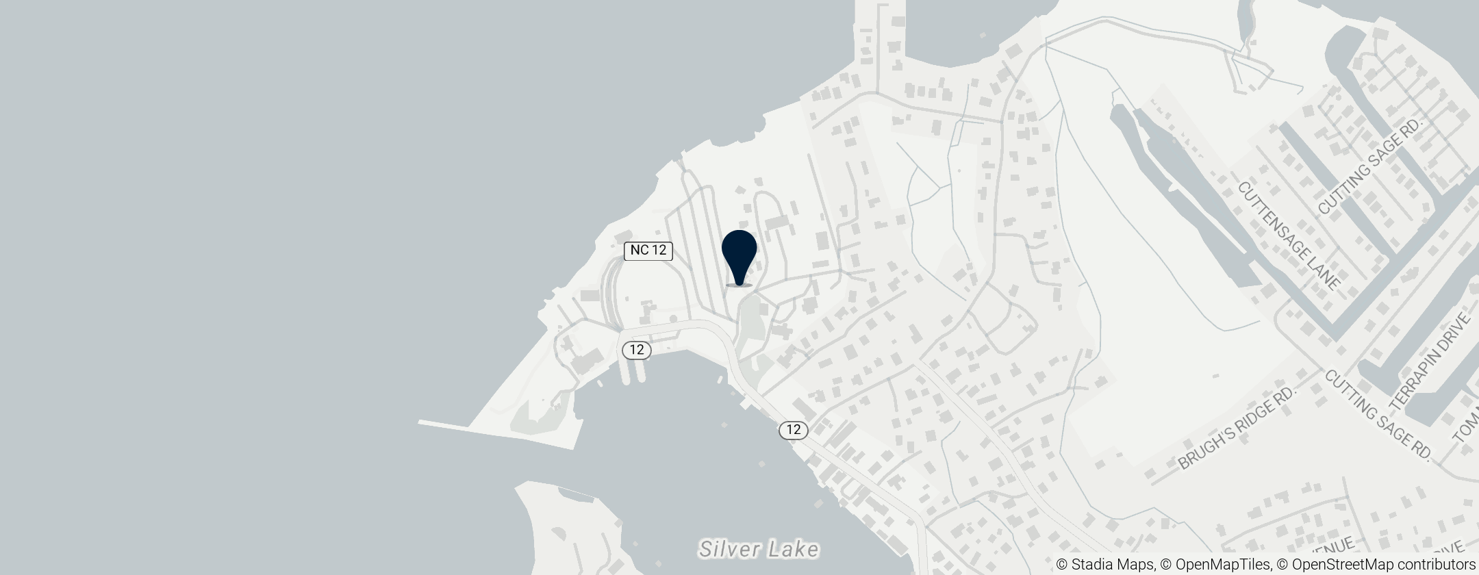 Map of Ocracoke Preservation Museum