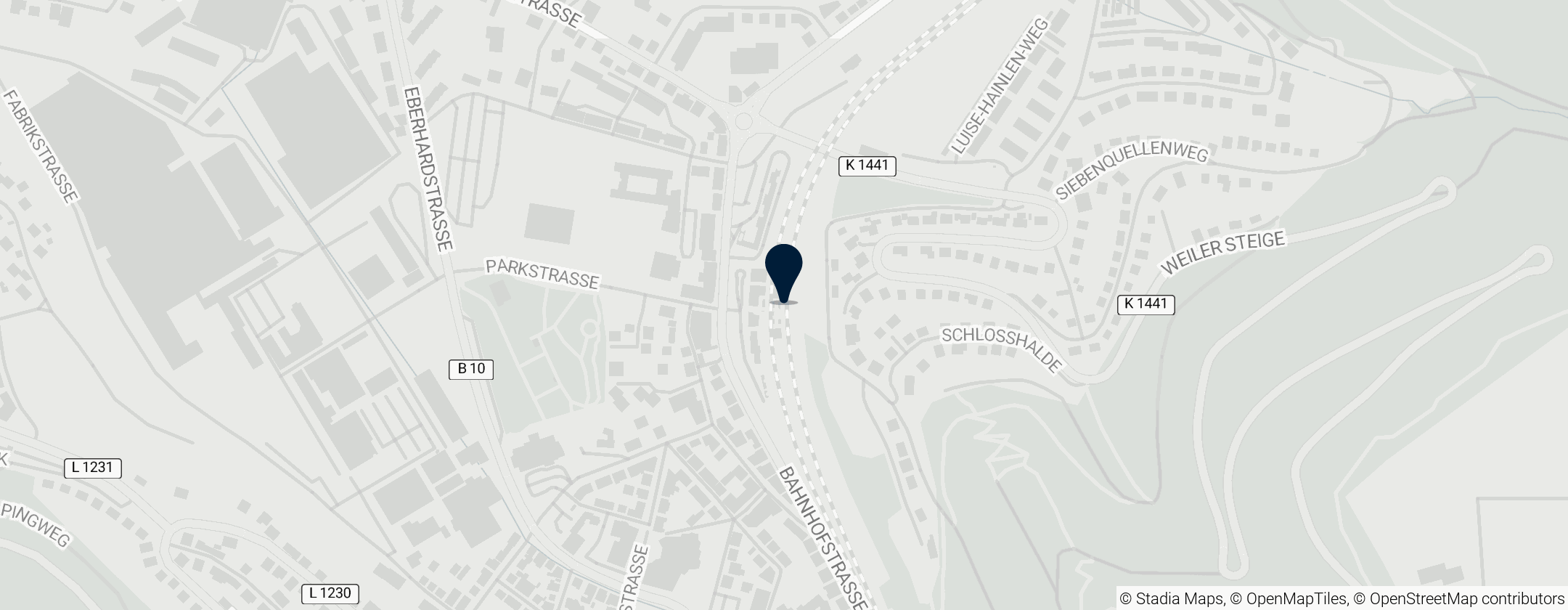 Map of Geislingen (Steige)