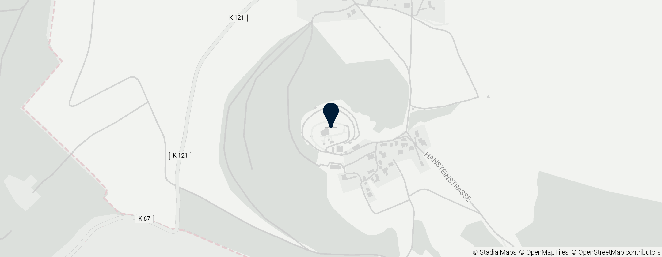 Map of Château de Hanstein