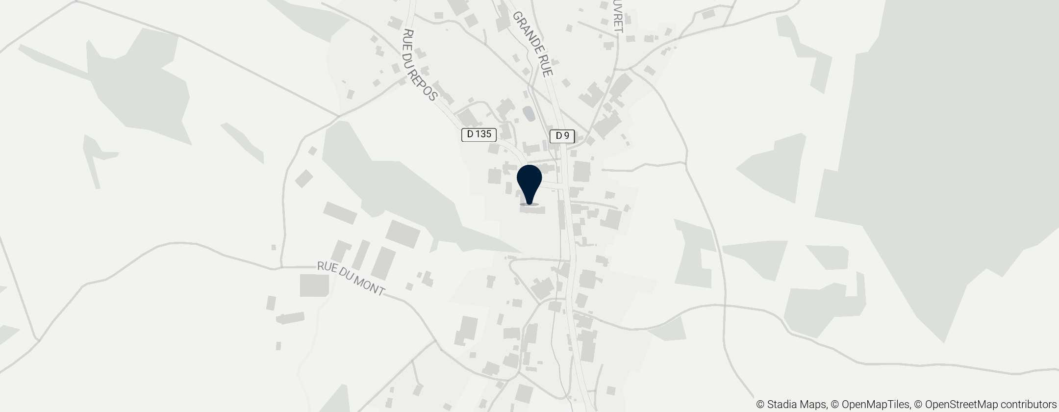 Map of Château de Fertans