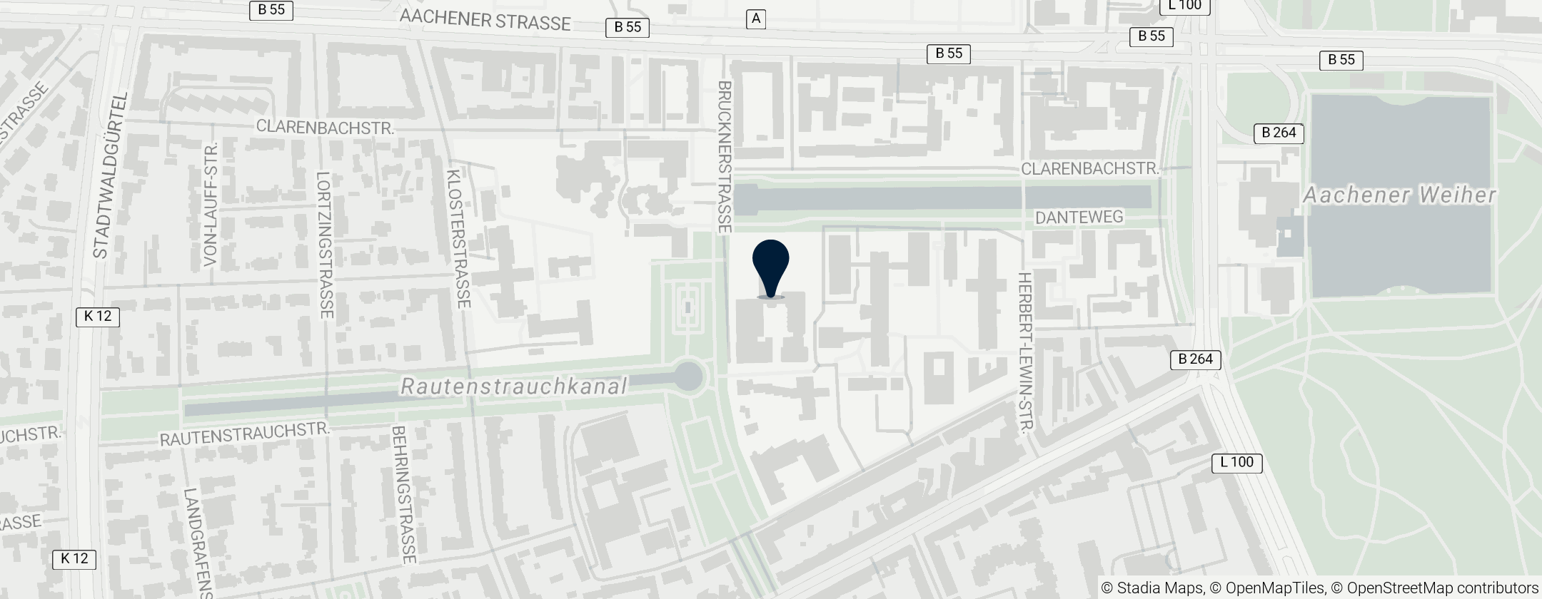 Map of Erzb. Liebfrauenschule Köln