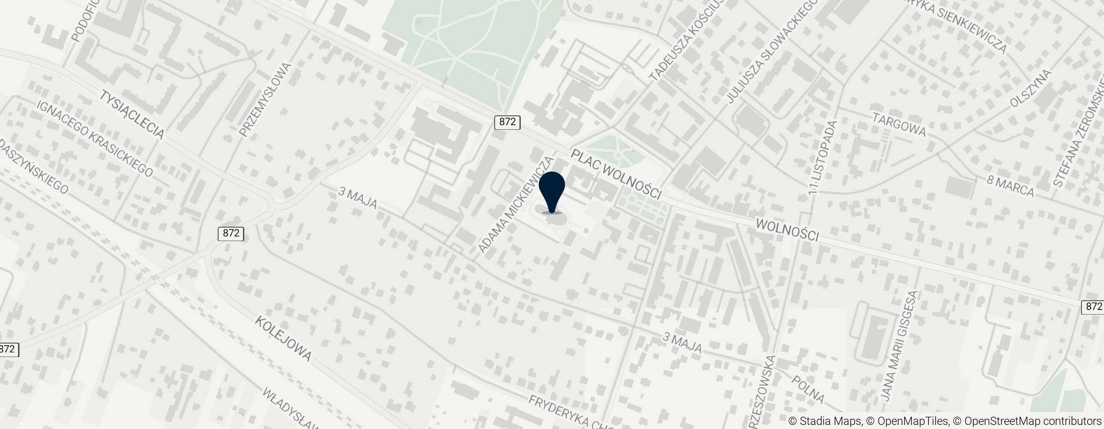 Map of Kościół św. Józefa Oblubieńca w Nisku