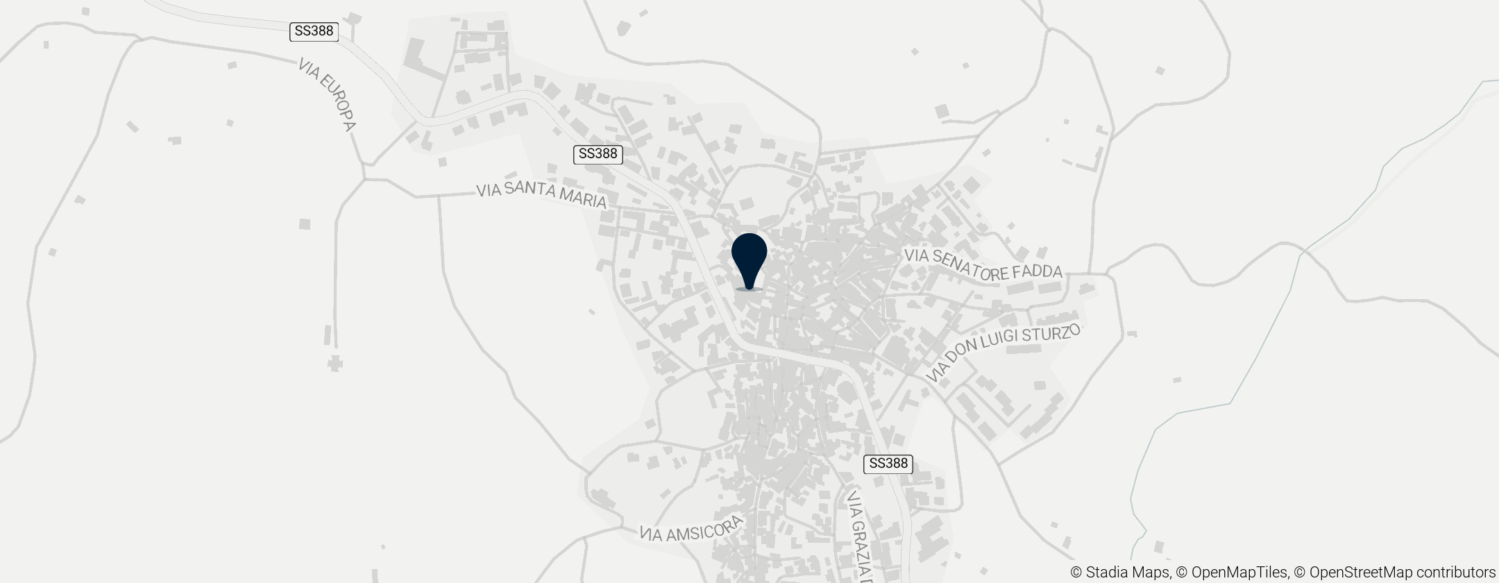 Map of Comune di Ortueri