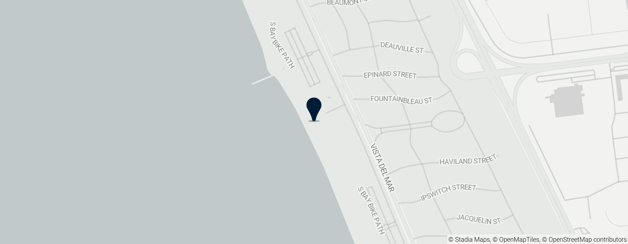 Map of Dockweiler State Beach