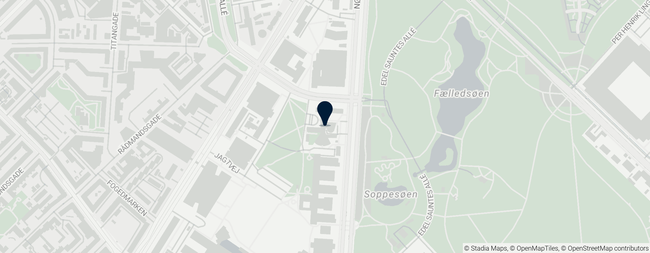 Map of UCPH Department of Computer Science