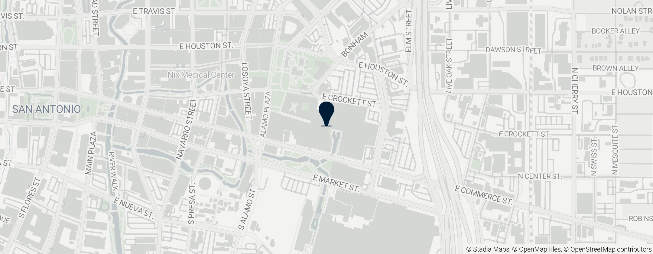 Map of Rivercenter Mall