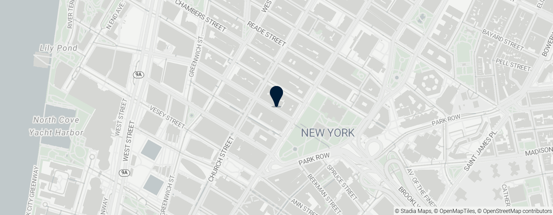 Map of List of New York Public Library branches