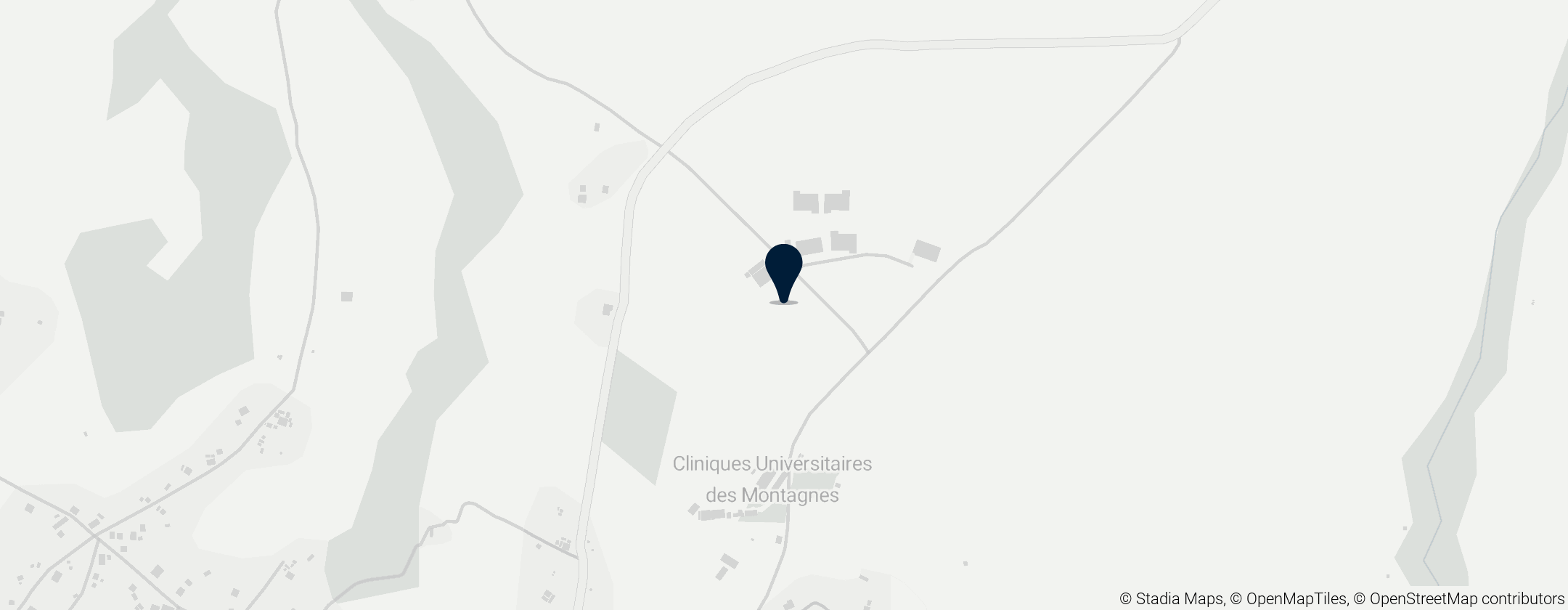 Map of Université des Montagnes