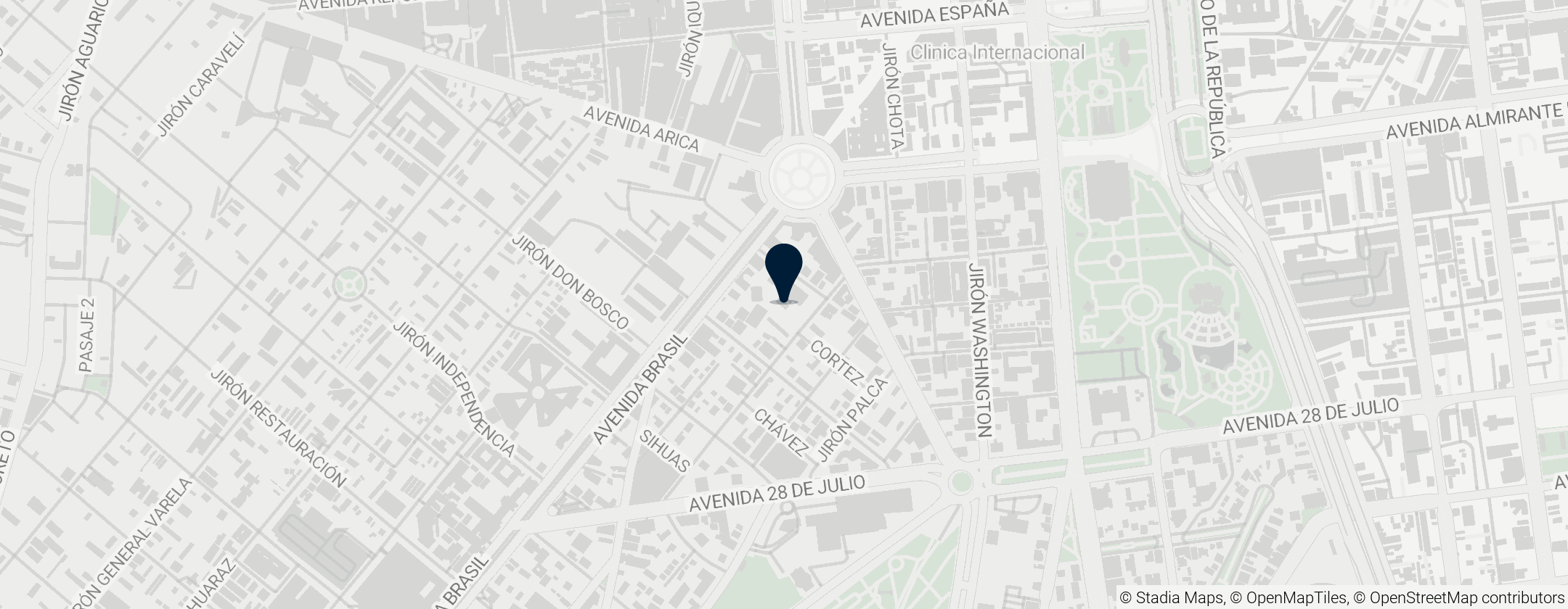 Map of Brisas del Titicaca