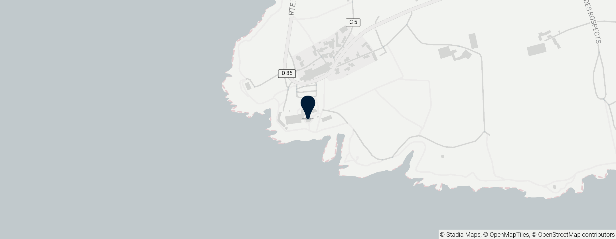 Map of Phare de Saint-Mathieu