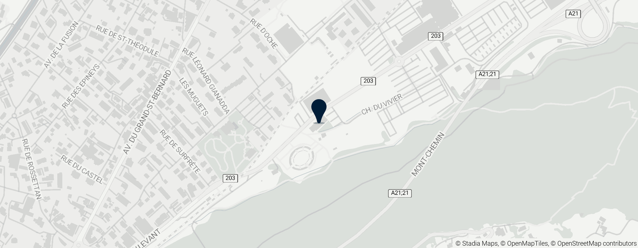 Map of Museum and Foundation of St. Bernard Dog