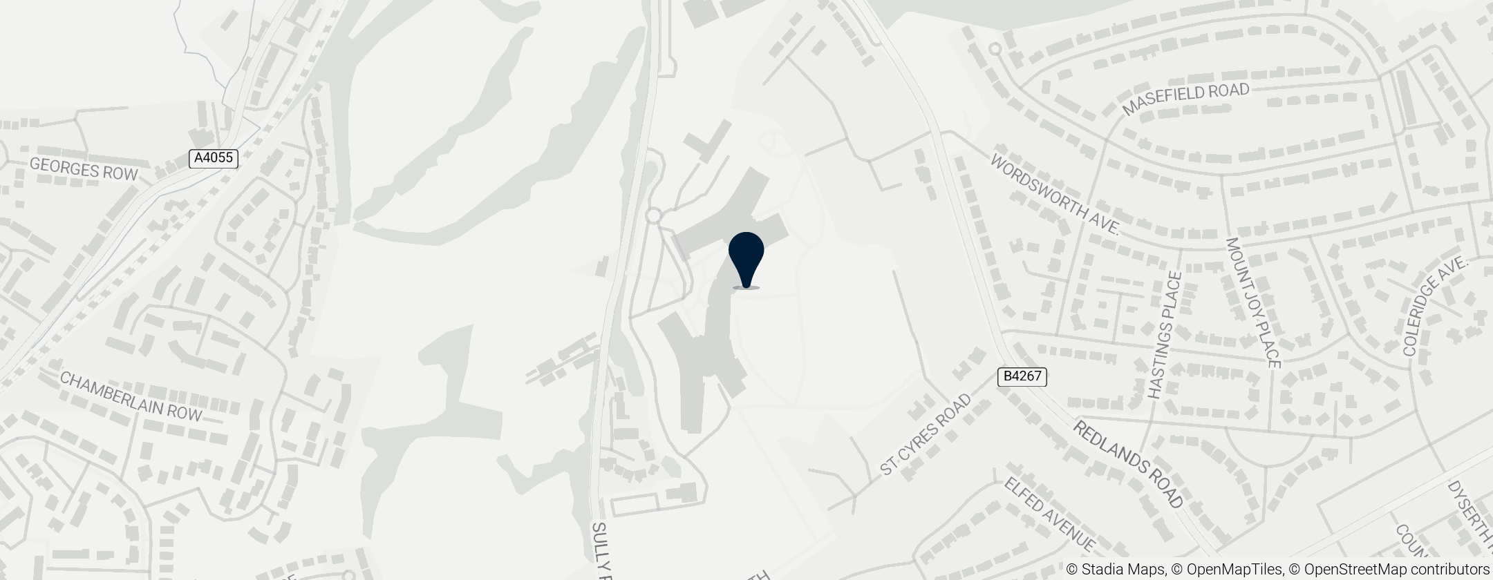 Map of St Cyres Comprehensive School