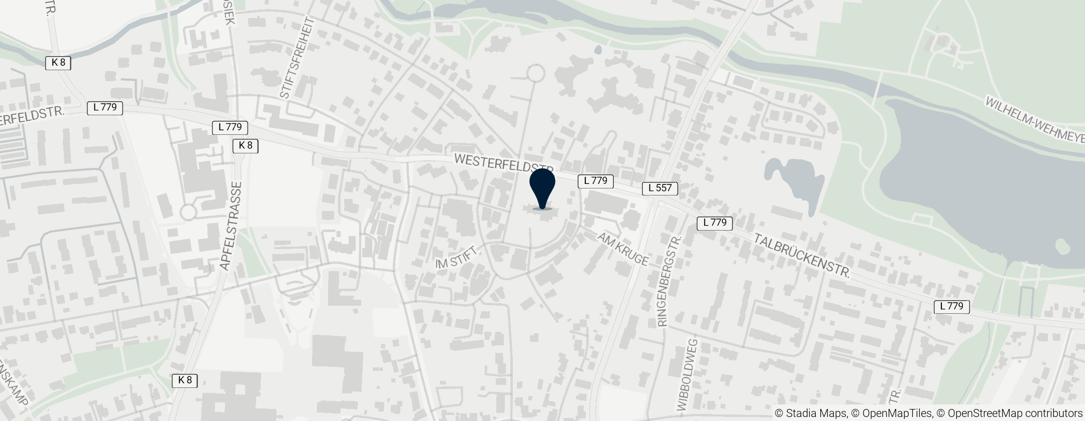 Map of Stiftskirche Schildesche