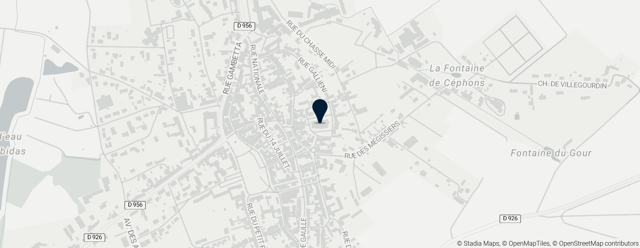 Map of Collégiale Saint-Sylvain