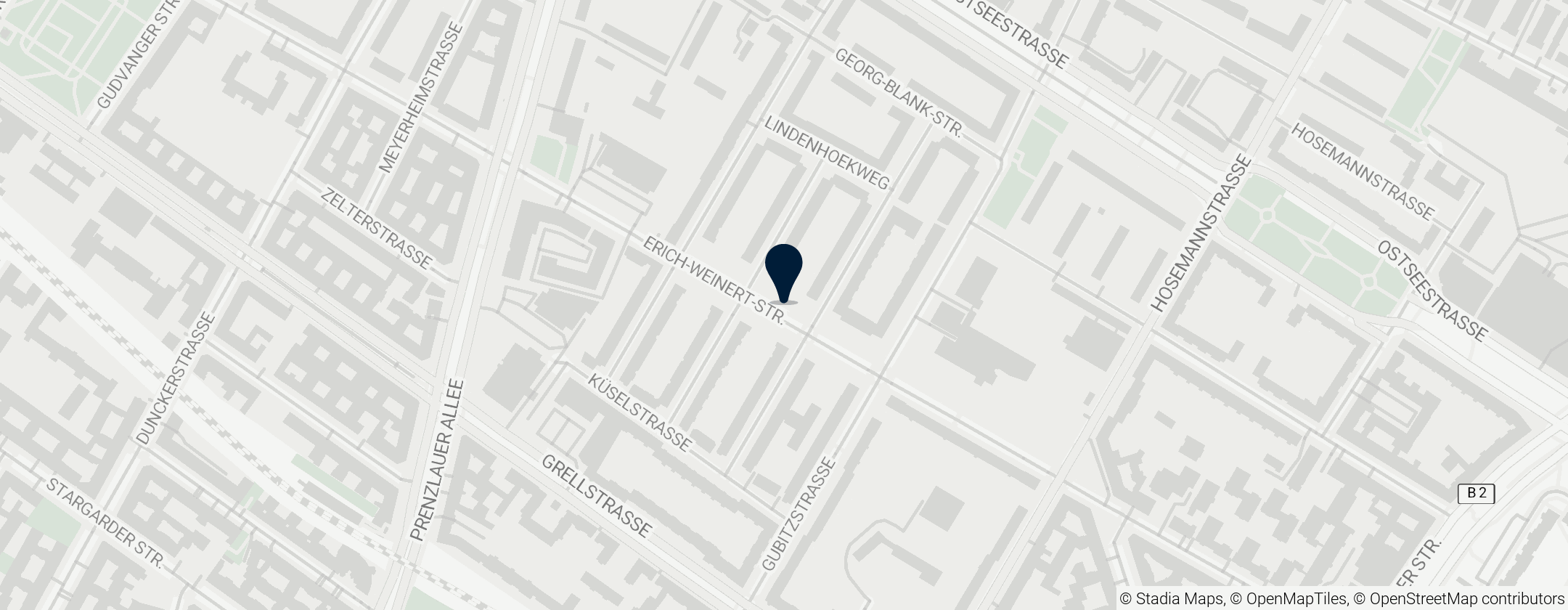 Map of Wohnstadt Carl Legien