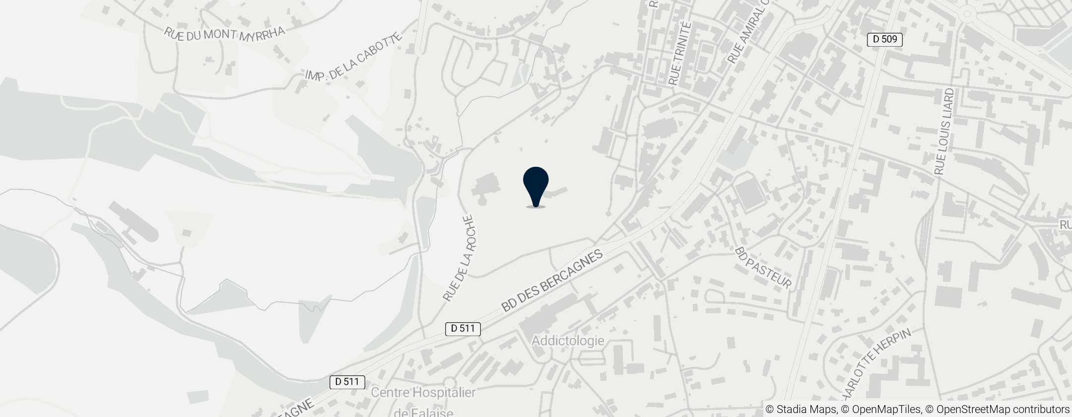 Map of Замок Фалез