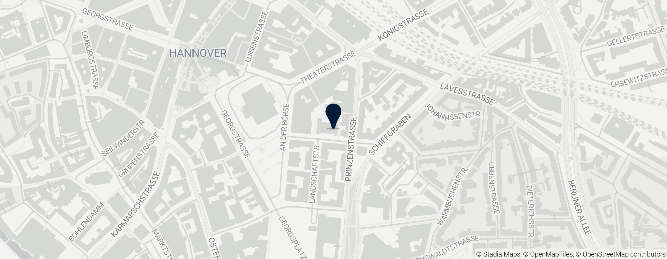 Map of Kunstverein Hannover