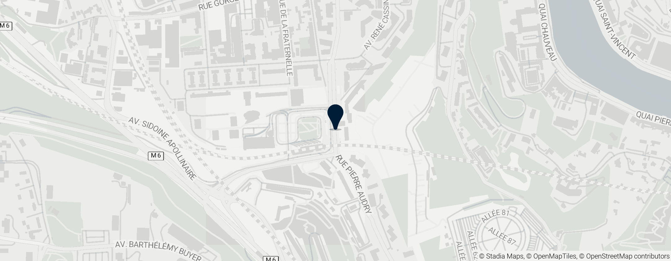 Map of Gorge de Loup