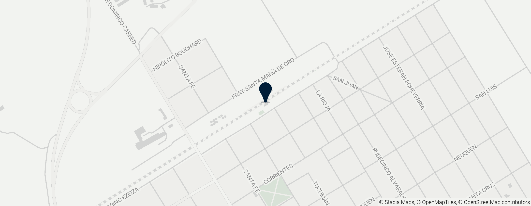 Map of Doctor Domingo Cabred