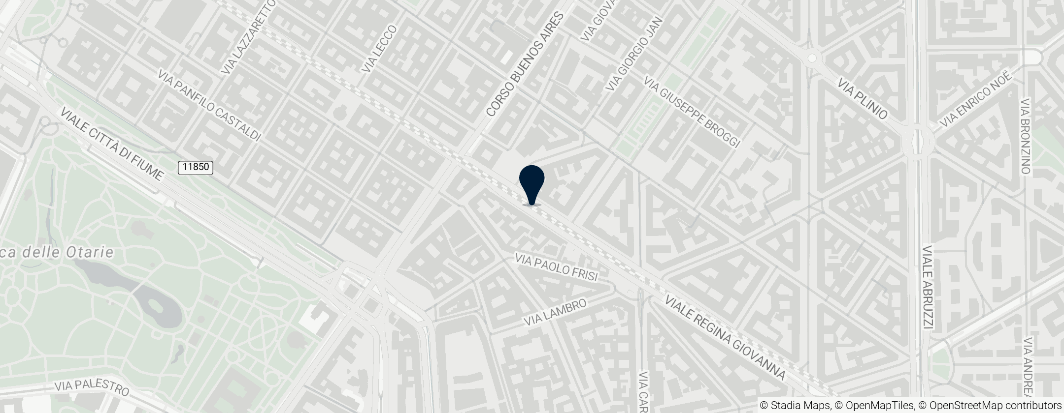 Map of Milano Porta Venezia