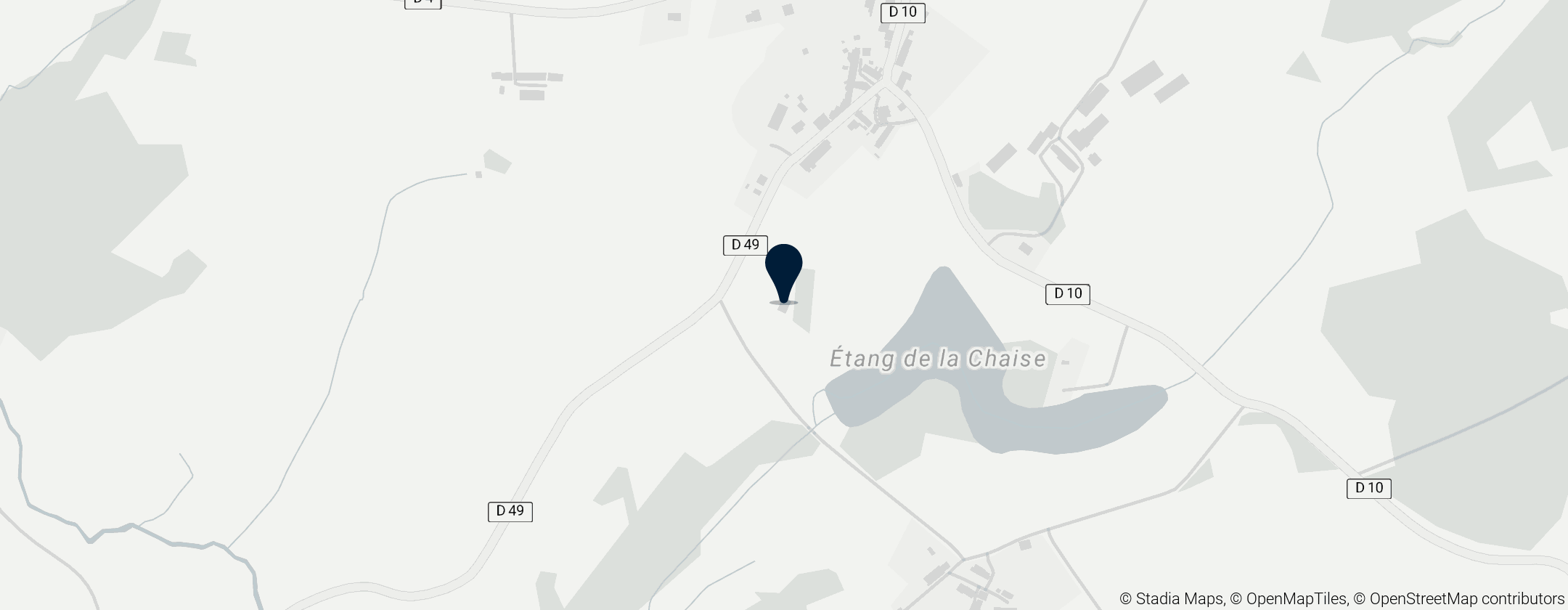 Map of Donjon de Chamborand