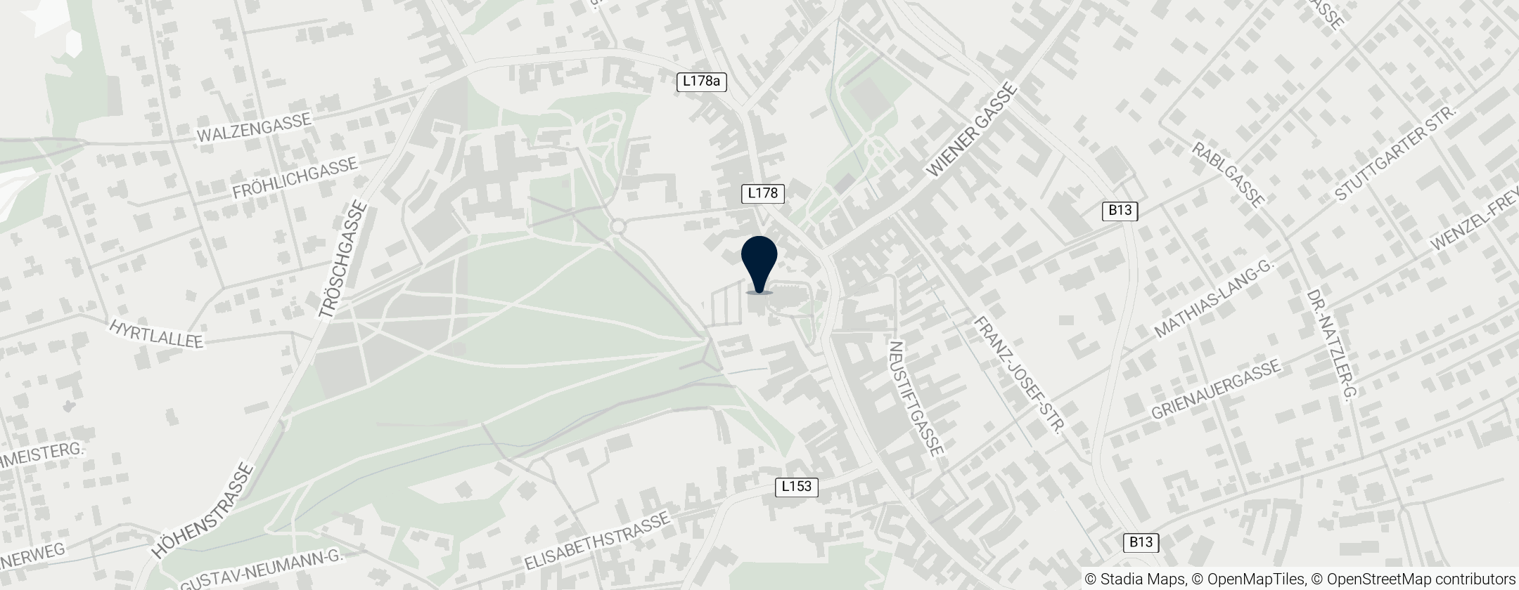 Map of Burg Perchtoldsdorf