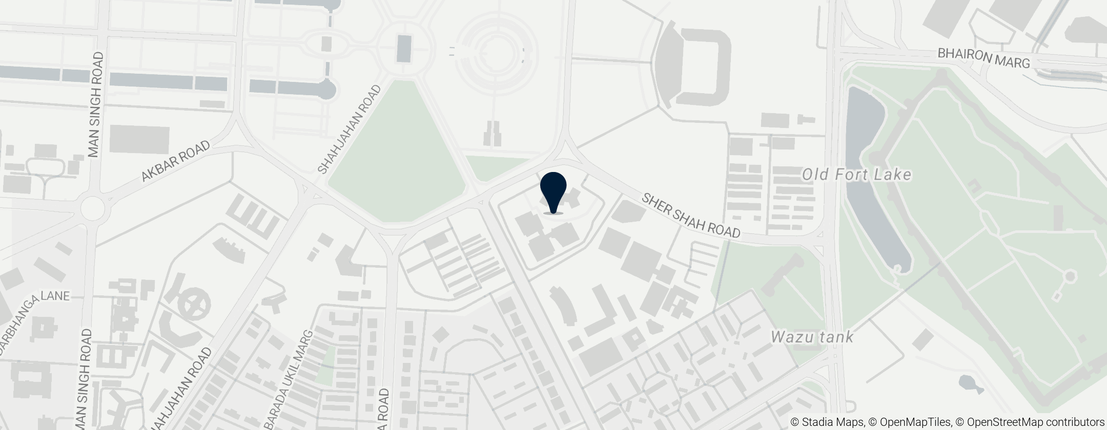 Map of National Gallery of Modern Art