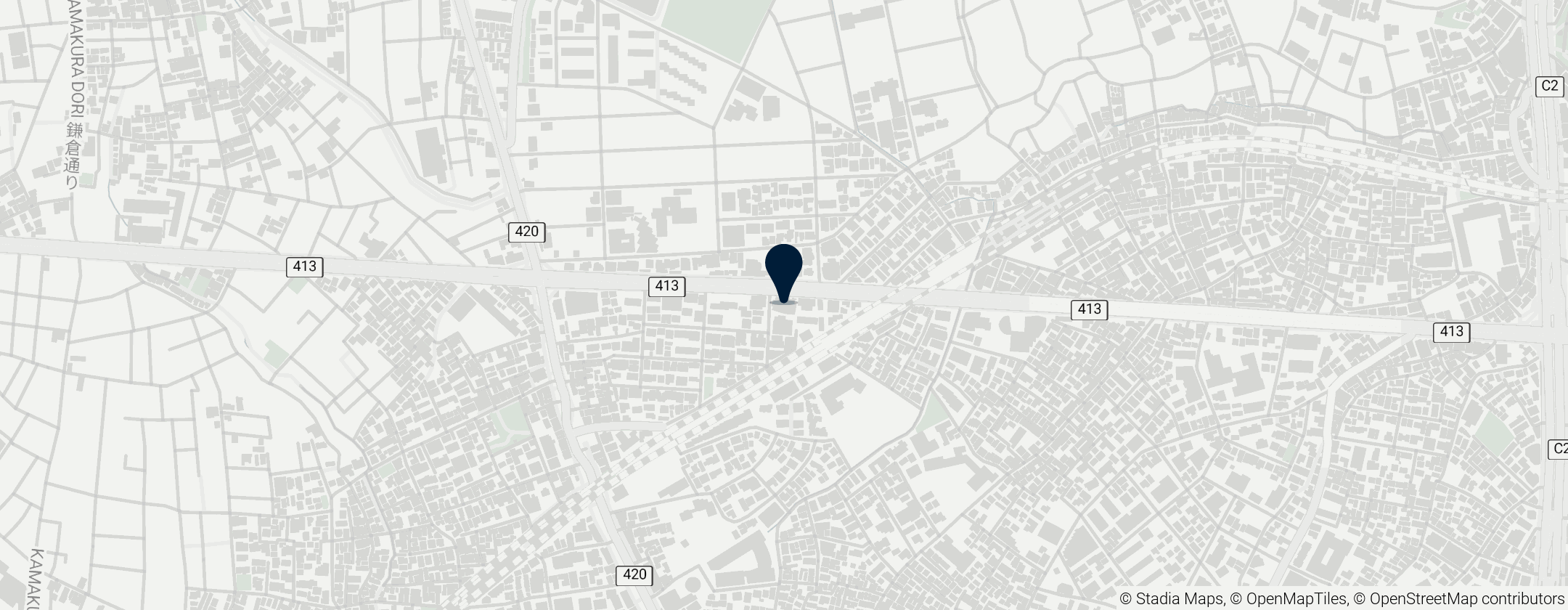 Map of 도쿄 자미