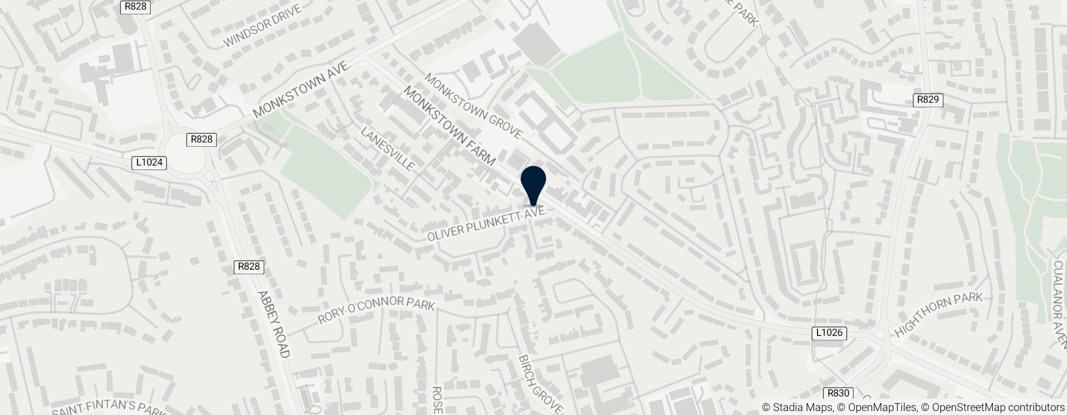 Map of Marian Year Shrine