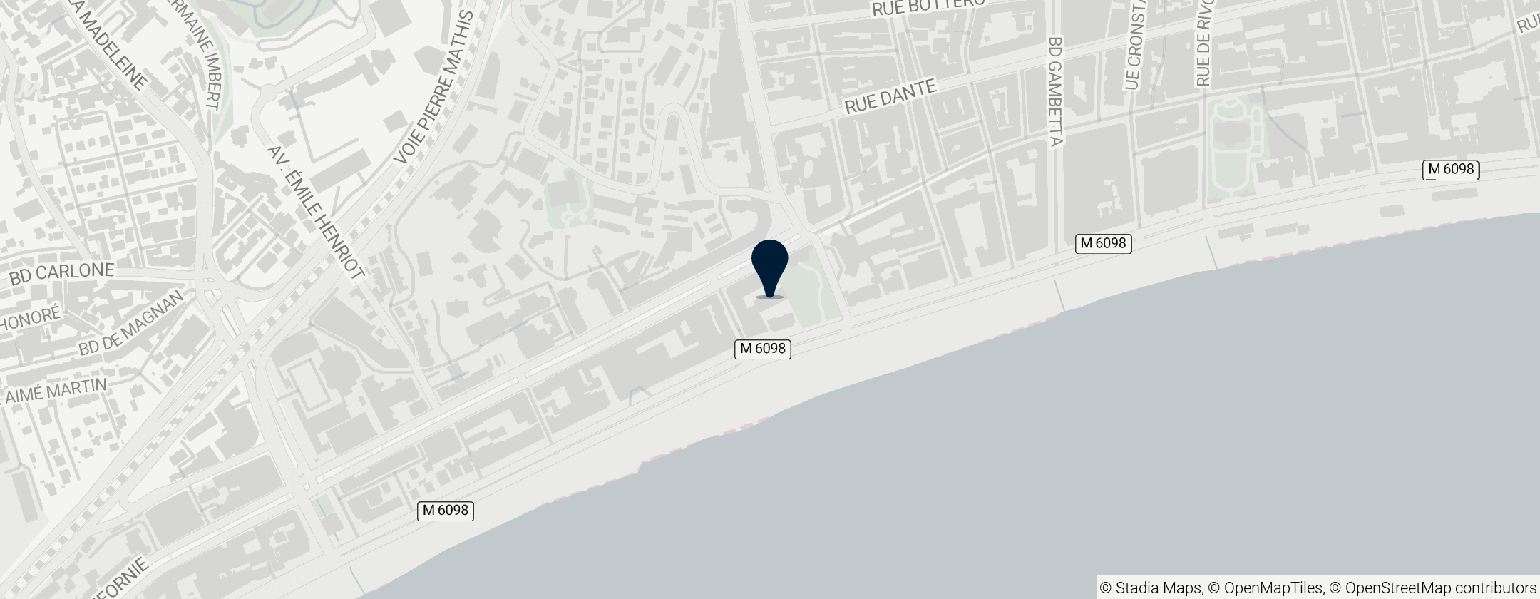 Map of Immeuble Gloria Mansions