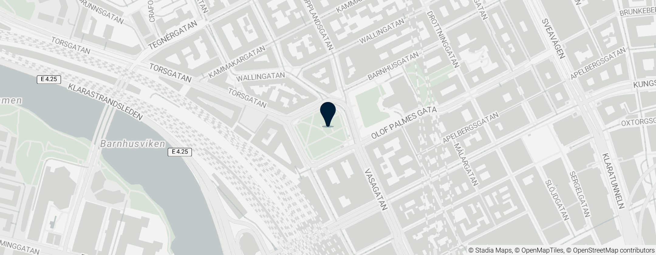 Map of The Branting Monument