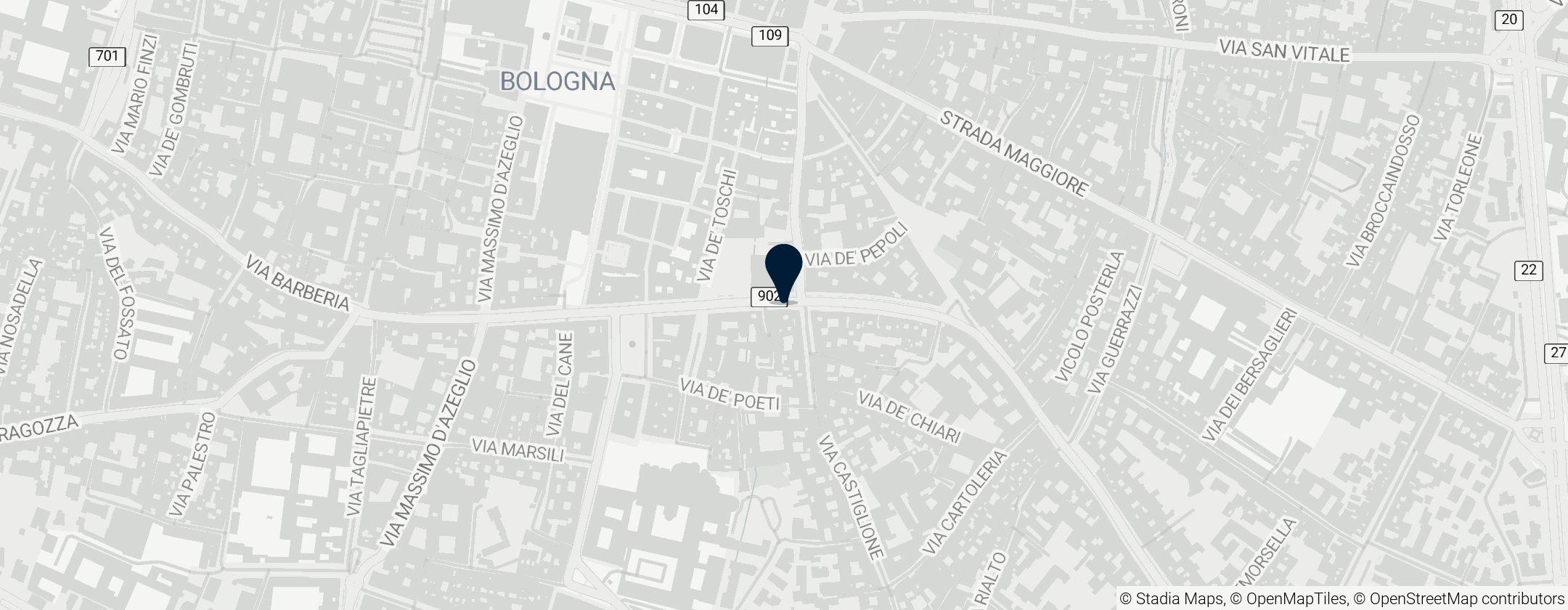 Map of Casa Saraceni