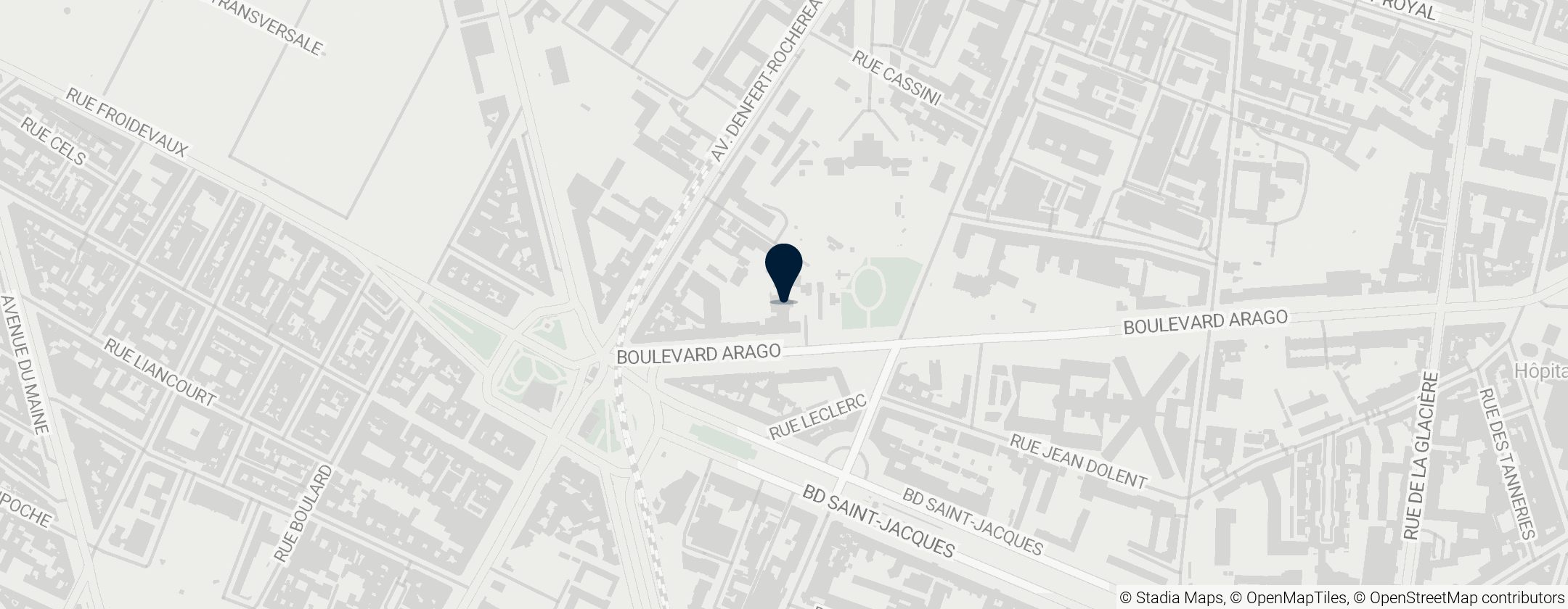 Map of Institut d'Astrophysique de Paris