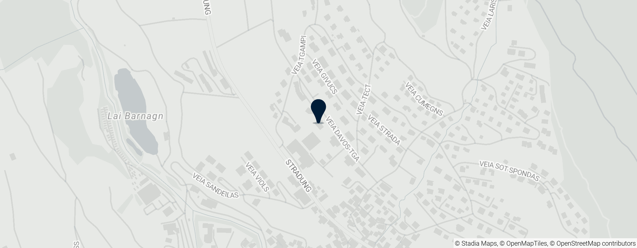 Map of Reformierte Kirche Savognin