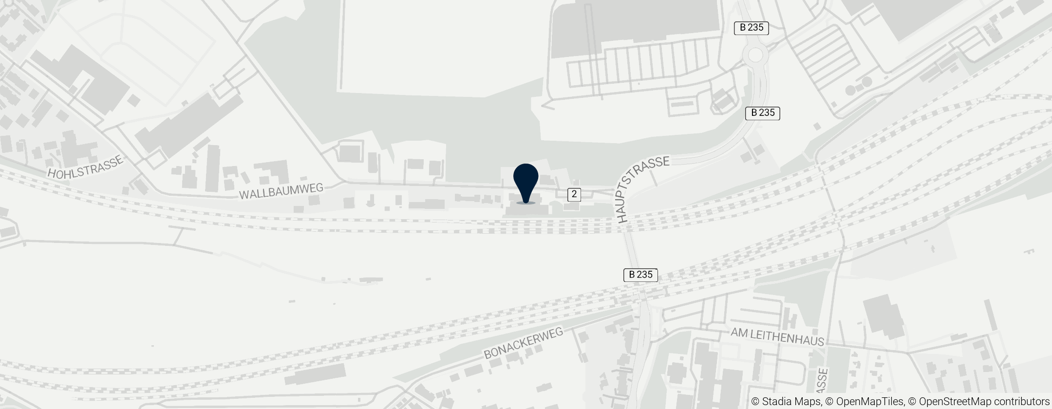 Map of Kulturzentrum Bahnhof Langendreer