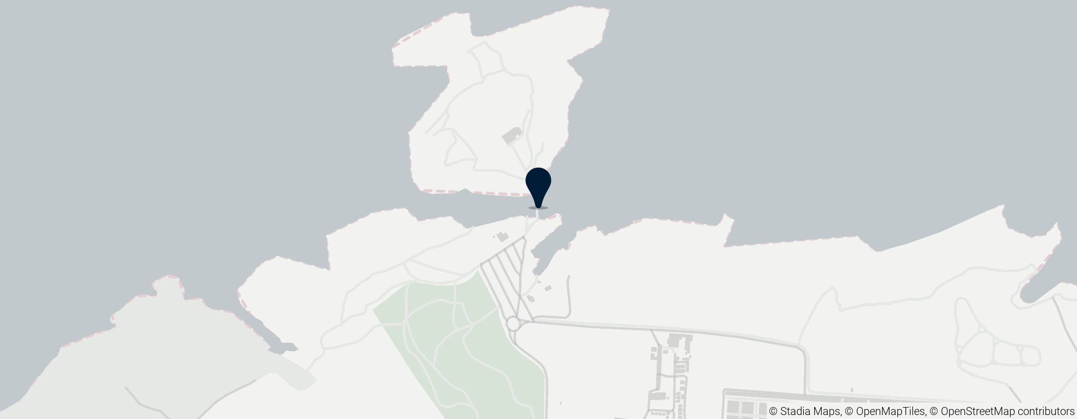 Map of Playa de la Virgen del Mar