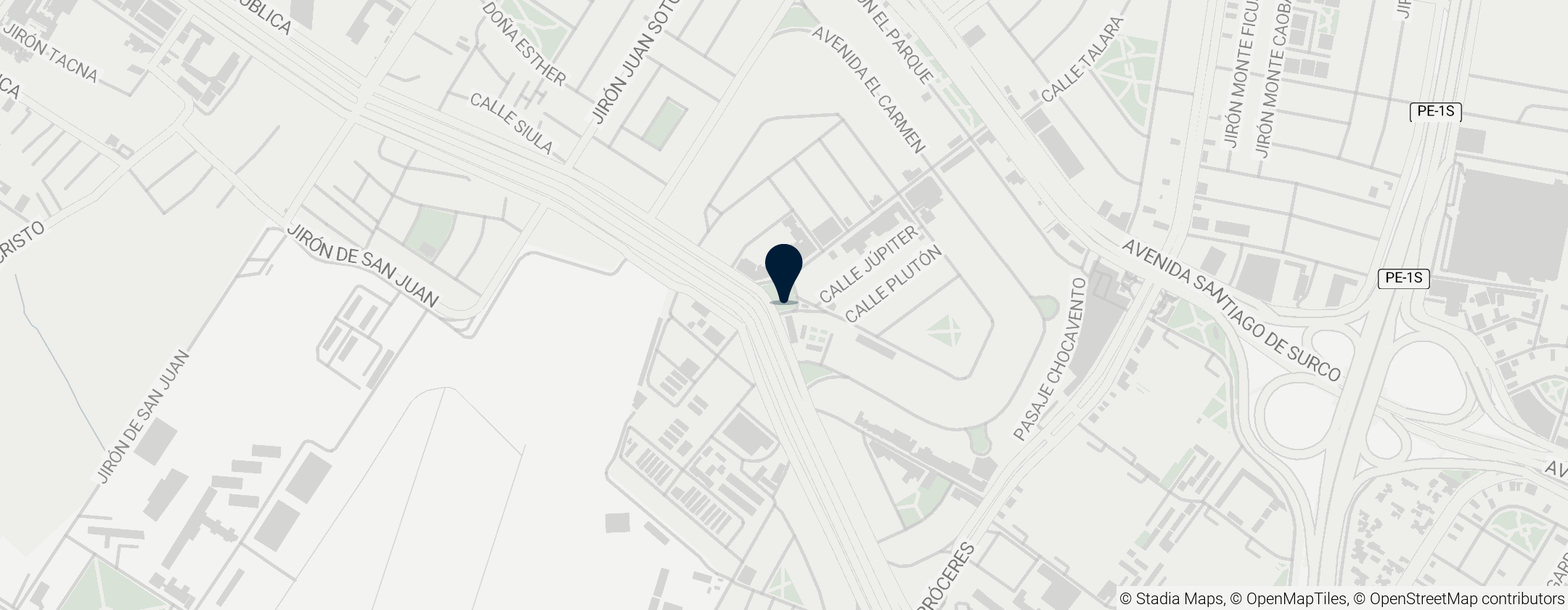 Map of Lanzón Monolítico