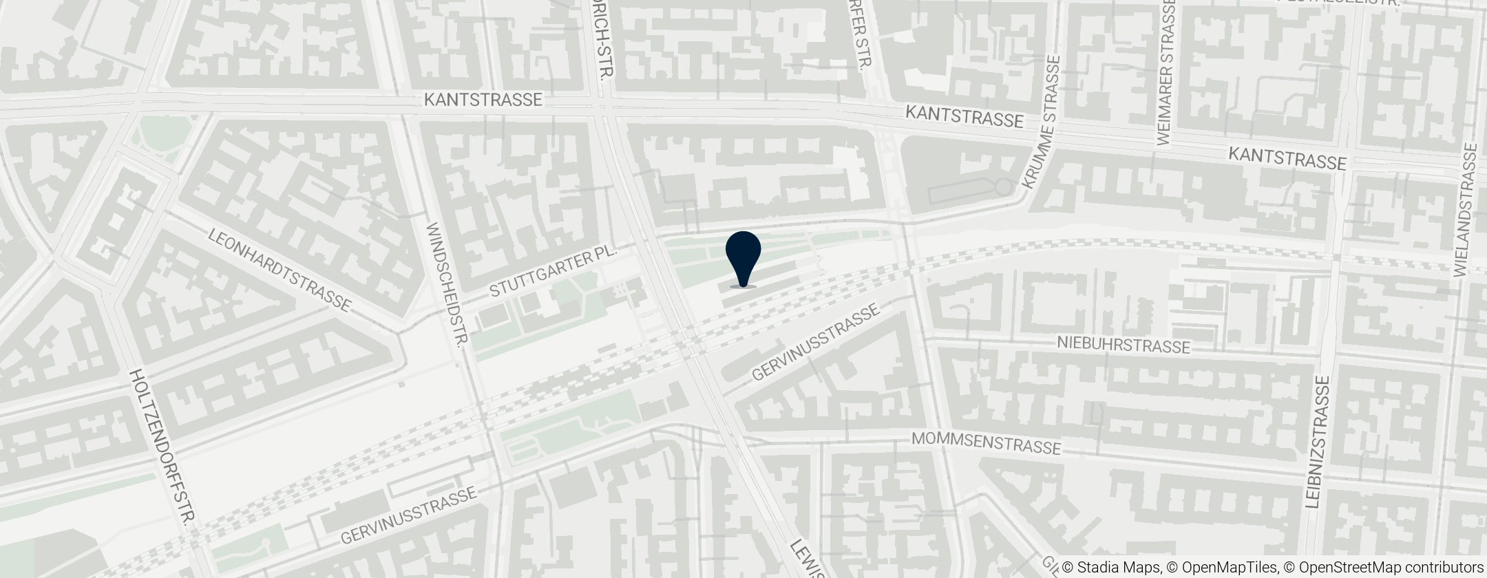 Map of Berlin-Charlottenburg station