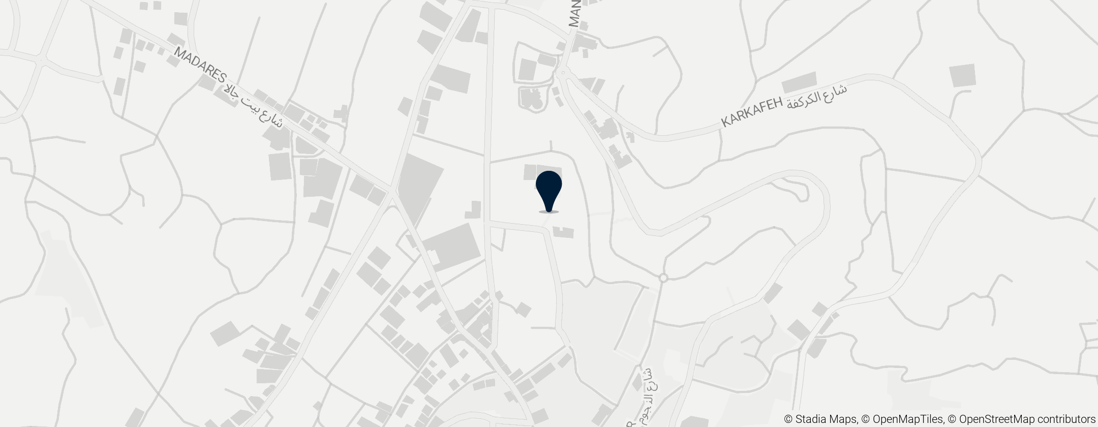 Map of Bethlehem Old City