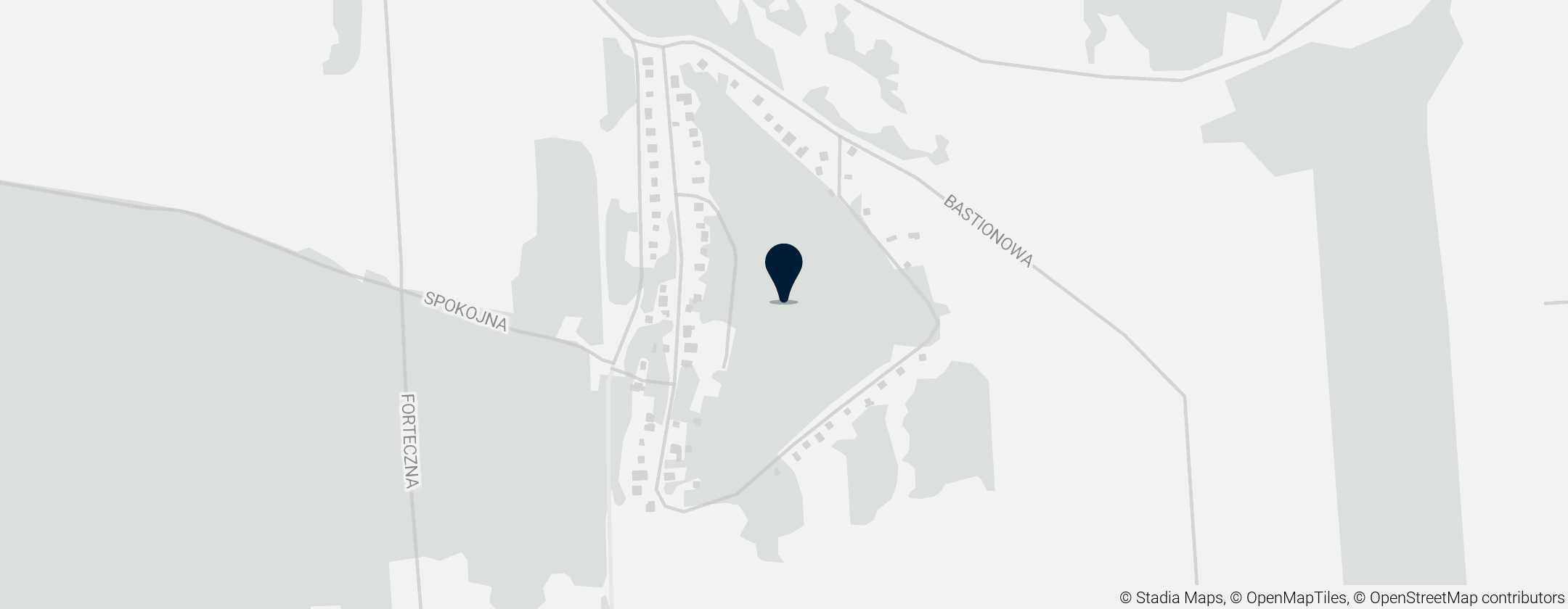 Map of Fort XVII Twierdzy Modlin