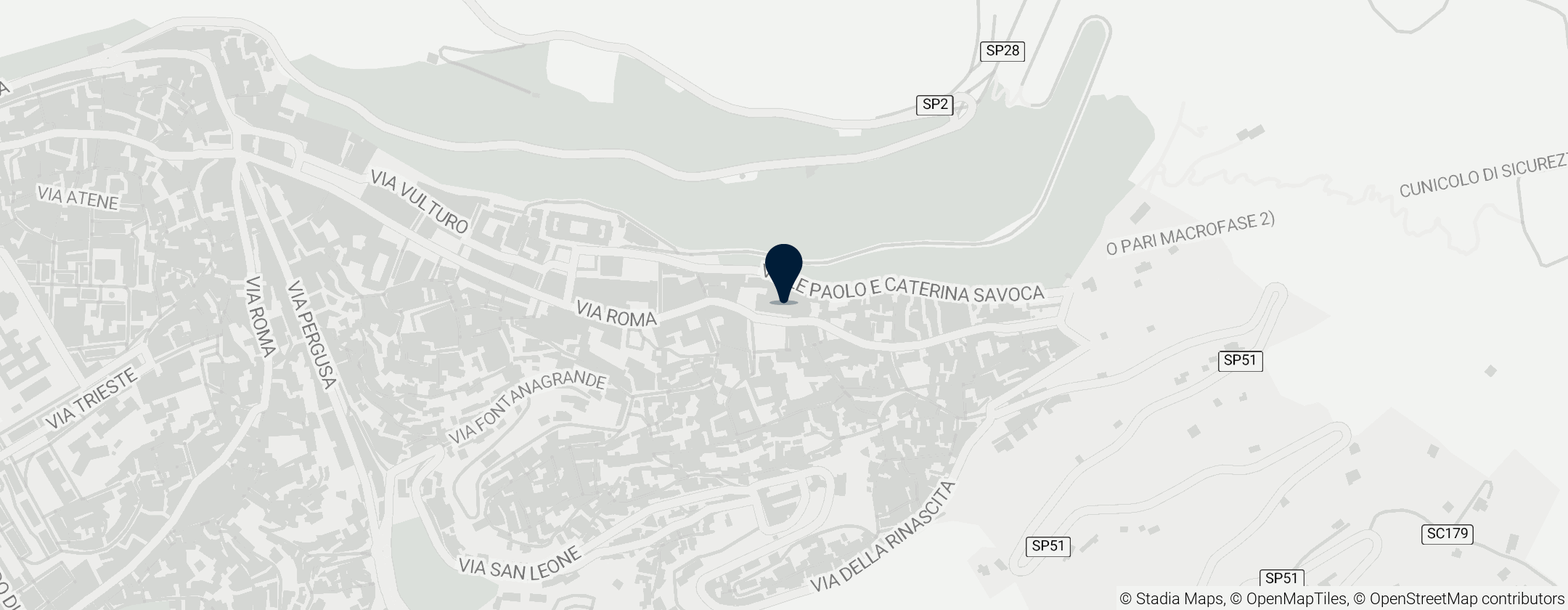 Map of Maria Santissima della Visitazione