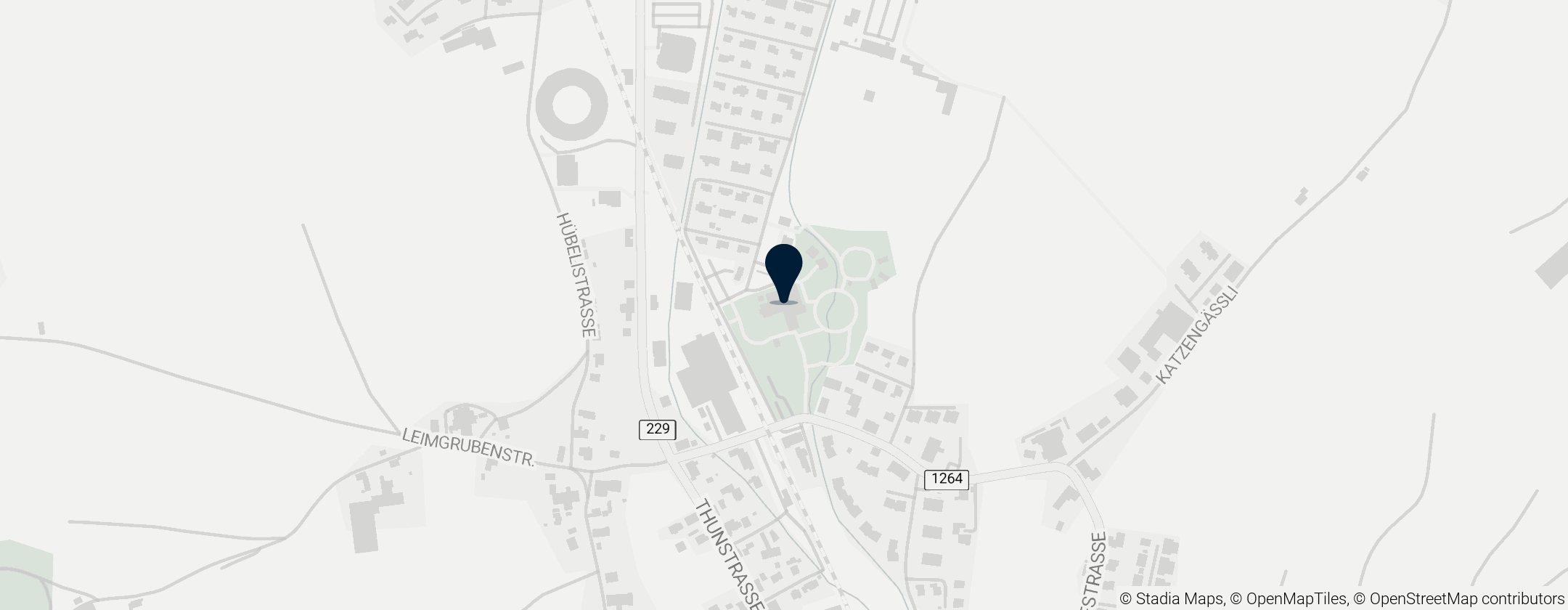 Map of Schloss Hünigen