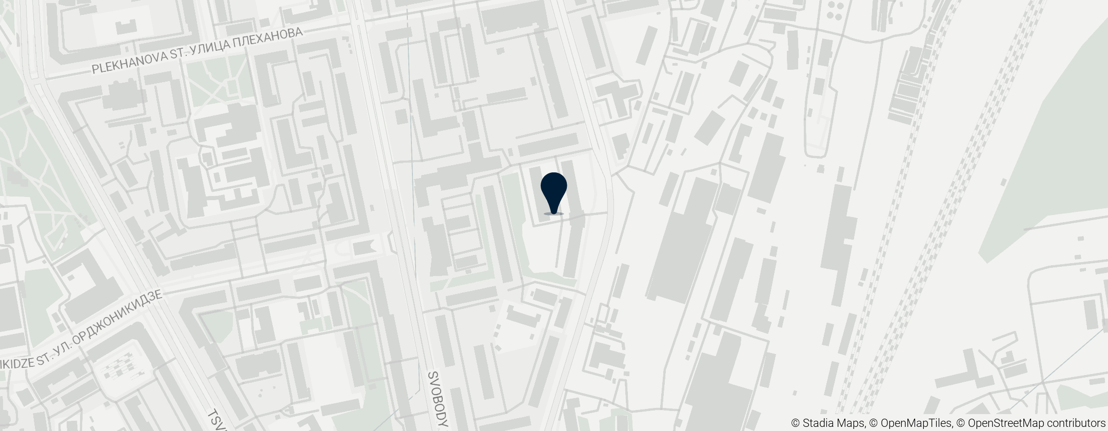 Map of Уральский государственный университет физической культуры (второй учебный корпус)